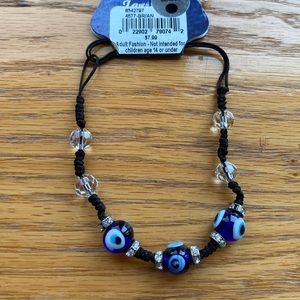 NEW Adjustable Blue Marble Bracelet